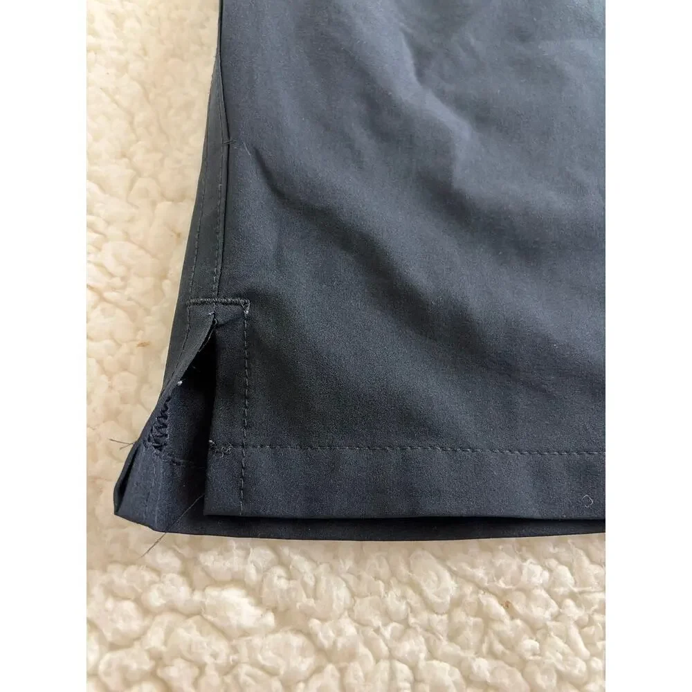 Eddie Bauer Womens Black Pull On Pants Size‎ XXL Black 28